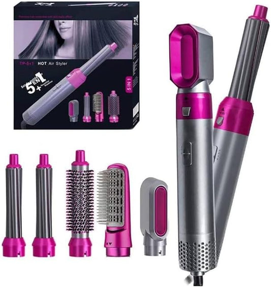 CEPILLO SECADOR 5 EN 1– Voluminizador y Estilizador Profesional