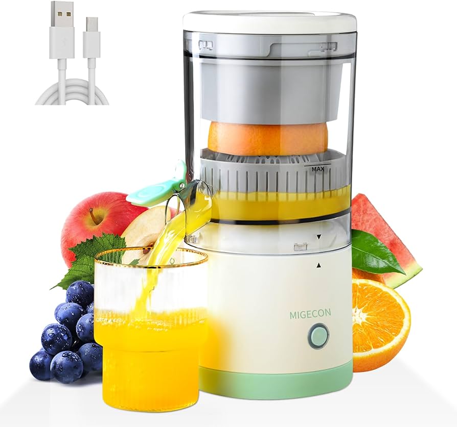 🧃 EXPRIMIDOR RECARGABLE PORTATIL– Jugos Naturales en Segundos