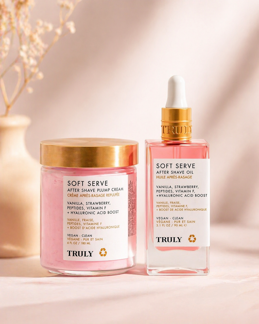 COMBO ACEITE ROSADO + CREMA TRULY – PIEL SUAVE, GLOW Y PERFECTA