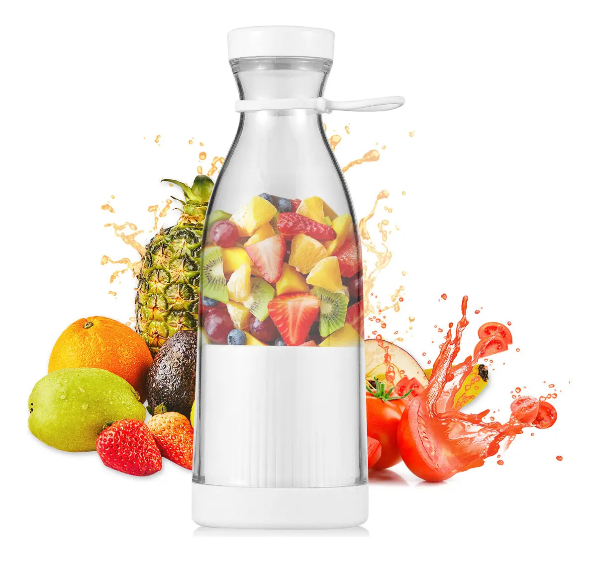 LICUADORA PORTÁTIL TIPO BOTELLA 300ML