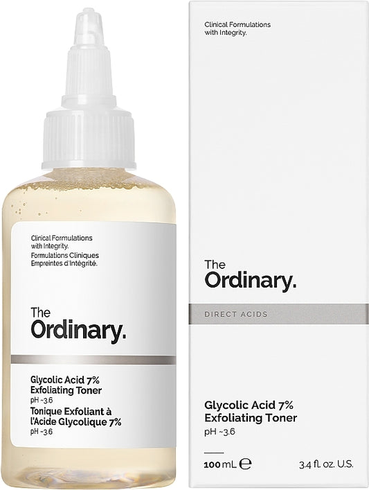 ✨ The Ordinary – Glycolic Acid 7% Toning Solution (240ml)